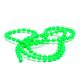 Bead Chain Eyes Fluo Green 3,2mm