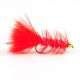 Tungsten Crystal Bugger Hot Red