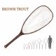FISHPOND NOMAD EMERGER NET - Brown Trout